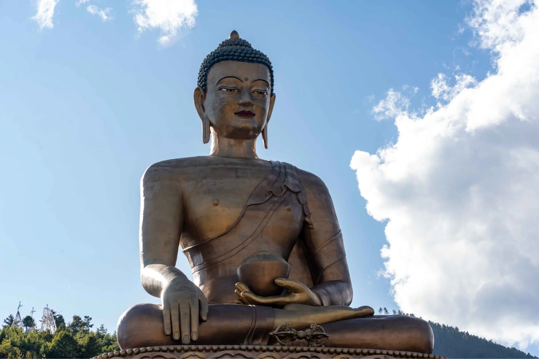 Bhutan buddha statue
