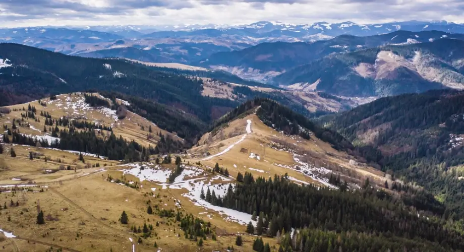 Europe scenic landscape mountains