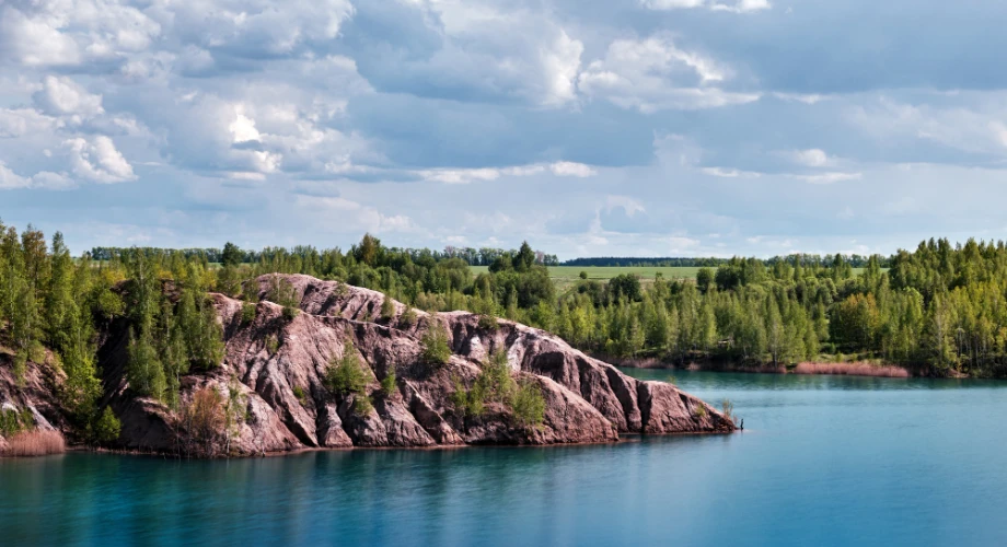 Russia scenic landscapes and countryside