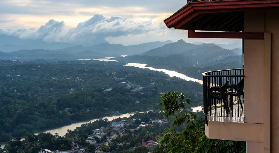 Sri Lanka  hotel view